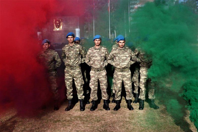 Isparta ve Burdur'da acemi erler yemin etti