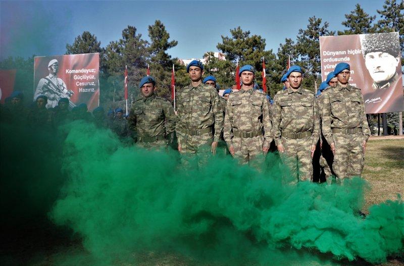 Isparta ve Burdur'da acemi erler yemin etti