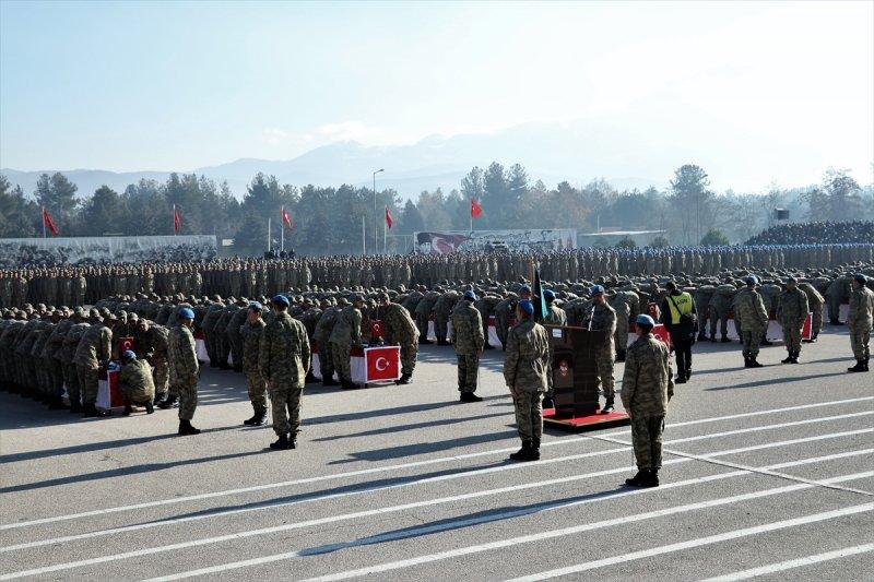 Isparta ve Burdur'da acemi erler yemin etti