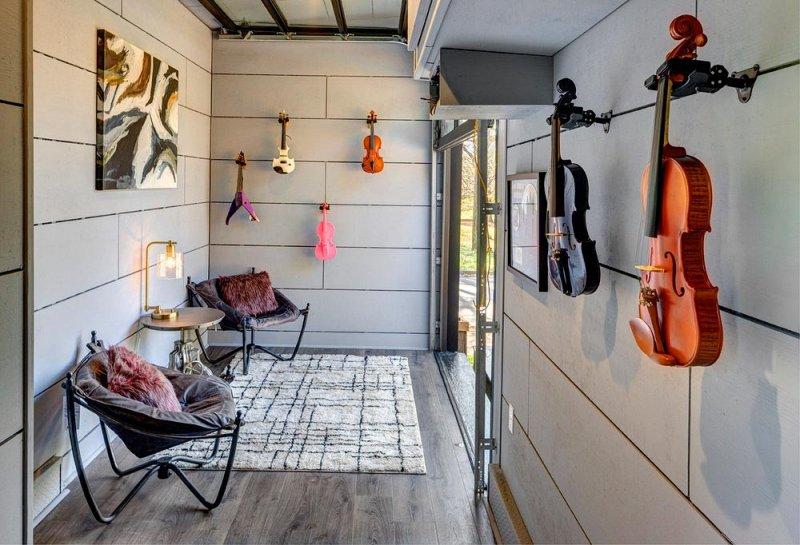 Müzisyen Asha Mevlana için tasarlanan muhteşem ev 