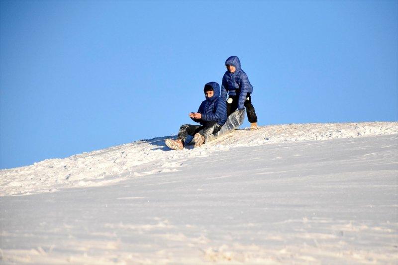 Zigana Dağı'nda hafta sonu yoğunluğu