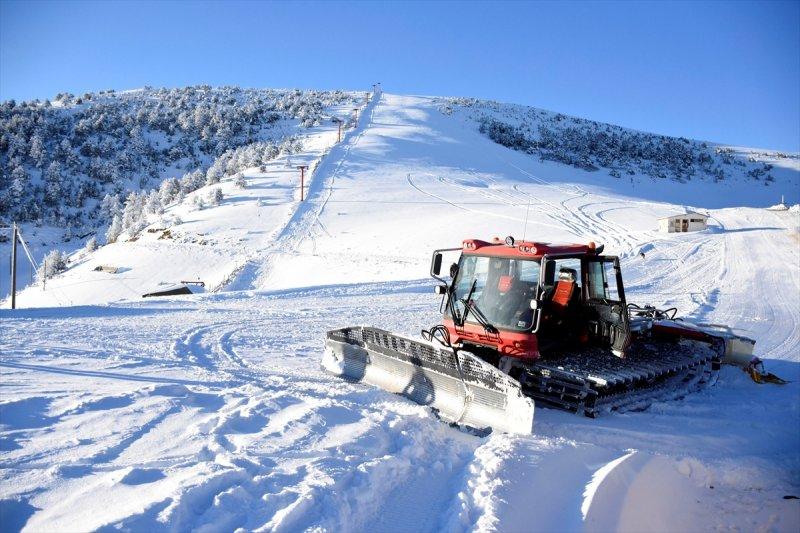 Zigana Dağı'nda hafta sonu yoğunluğu
