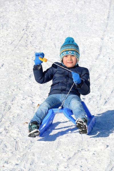 Zigana Dağı'nda hafta sonu yoğunluğu