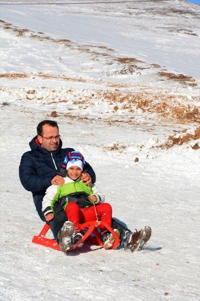 Zigana Dağı'nda hafta sonu yoğunluğu