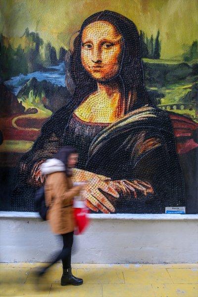 Van'da atıklardan sanat eserleri sokakları süslüyor