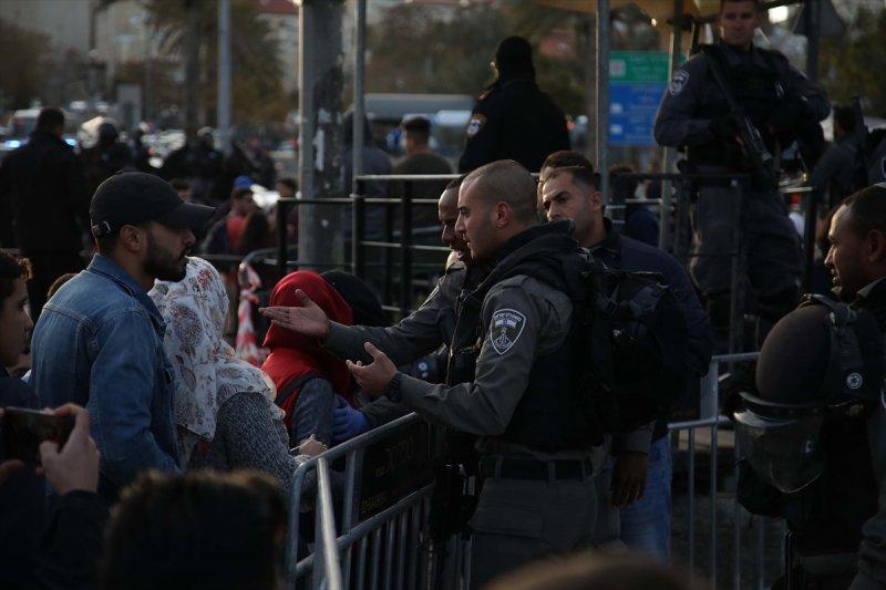 Mescid-i Aksa'da Kudüs eylemi