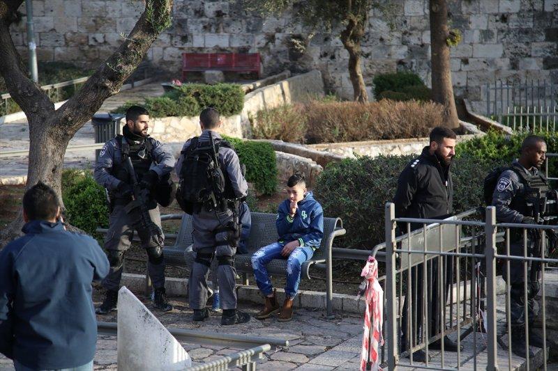 Mescid-i Aksa'da Kudüs eylemi