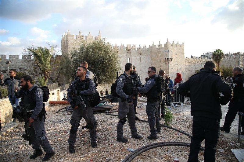 Mescid-i Aksa'da Kudüs eylemi