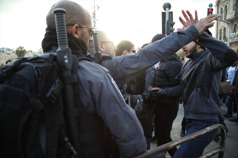 Mescid-i Aksa'da Kudüs eylemi