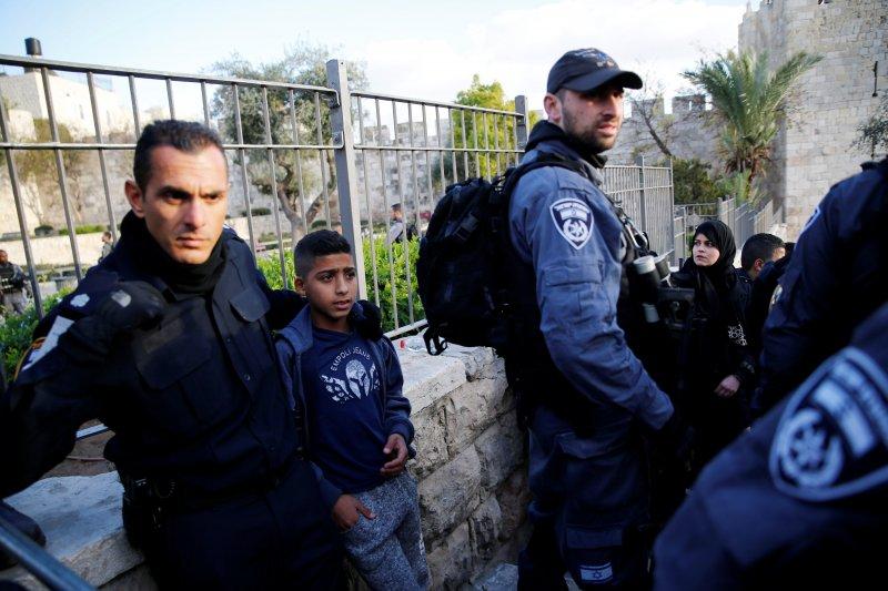 Mescid-i Aksa'da Kudüs eylemi