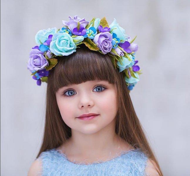 Dünyanın en güzel kız çocuğu: Anastasya Knyazeva