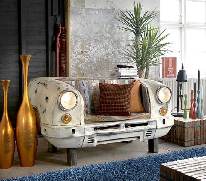 Hurda malzemelerden yapılan muhteşem dekorasyonlar 