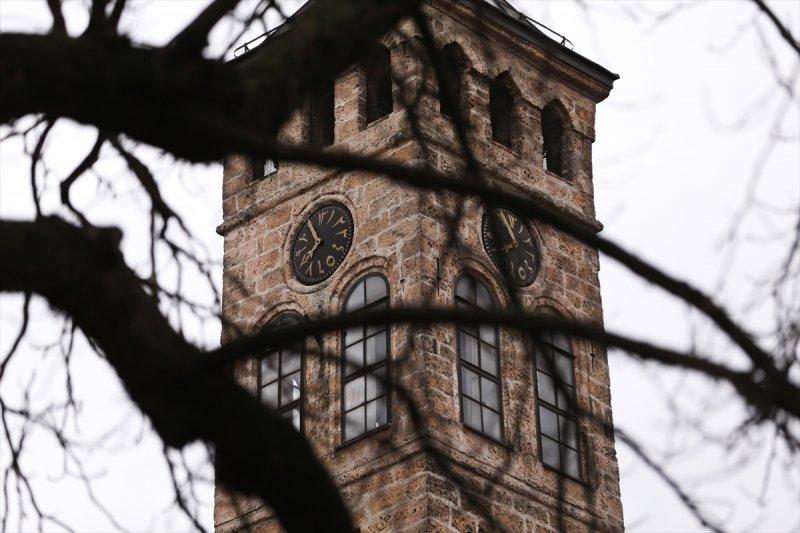 Saraybosna'daki Kadim Saat Kulesinin Yarım Asırlık Muvakkiti