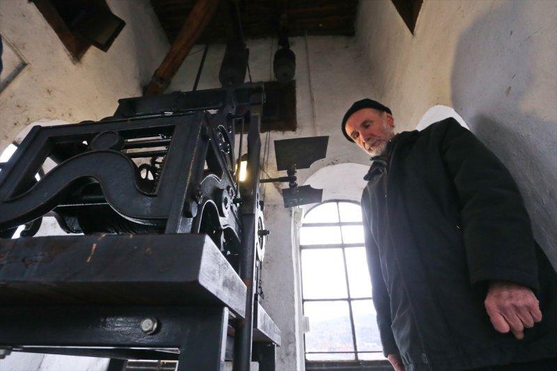 Saraybosna'daki Kadim Saat Kulesinin Yarım Asırlık Muvakkiti