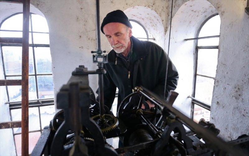 Saraybosna'daki Kadim Saat Kulesinin Yarım Asırlık Muvakkiti