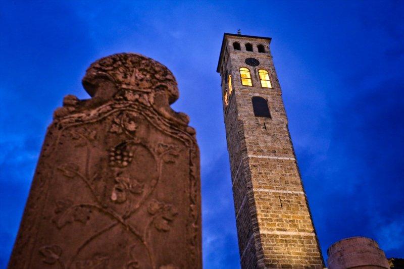 Saraybosna'daki Kadim Saat Kulesinin Yarım Asırlık Muvakkiti