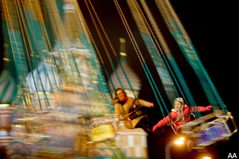 Moskova sokakları ışıl ışıl