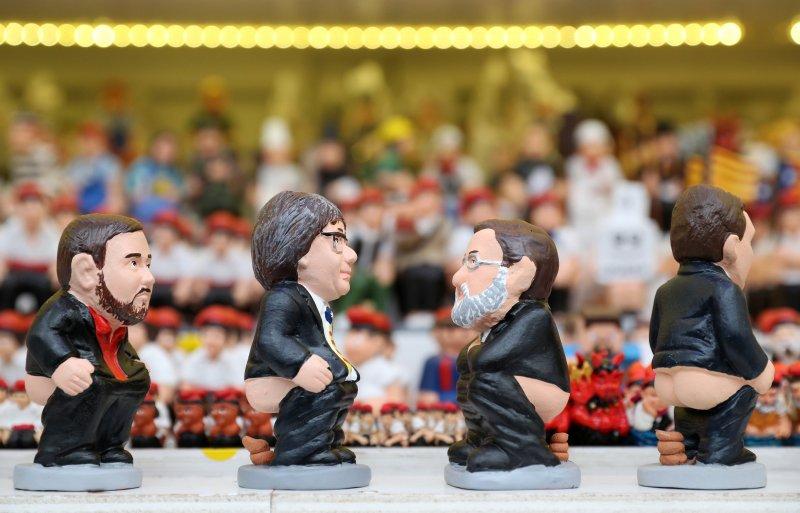 Katalonya'nın mizah dolu geleneği 'Caganer'