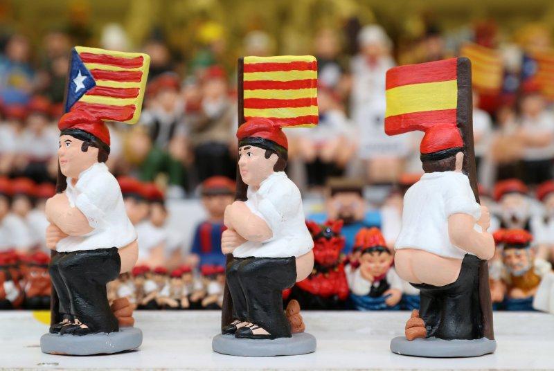 Katalonya'nın mizah dolu geleneği 'Caganer'