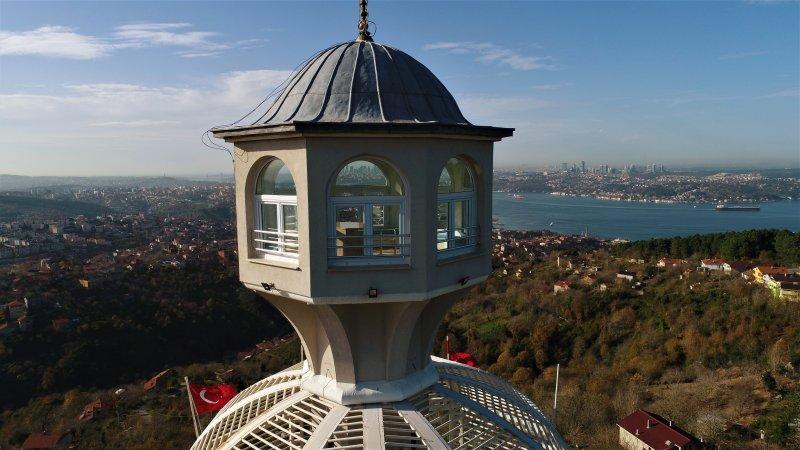 İstanbul manzarasını tepeden gören Beykoz Karlıtepe Merkez Camii