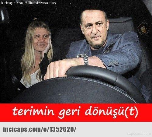 Fatih Terim'e yapılan capsler