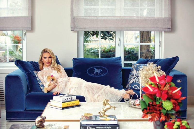 Işıl Reçber'in muhteşem evi 