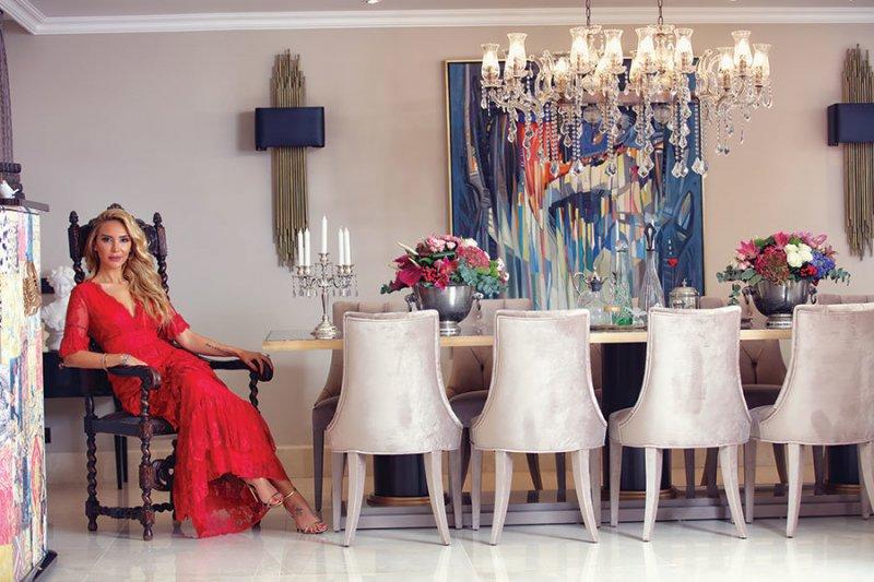 Işıl Reçber'in muhteşem evi 