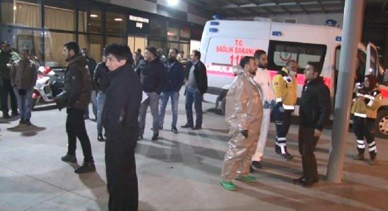 Tuzla'da kaçak kimyasal madde dökülen alan görüntülendi