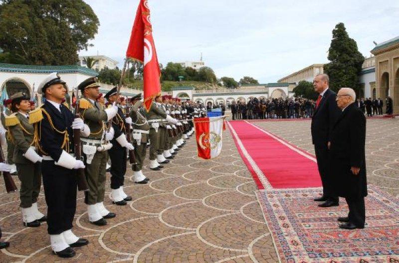 Cumhurbaşkanı Erdoğan'ın Tunus ziyareti