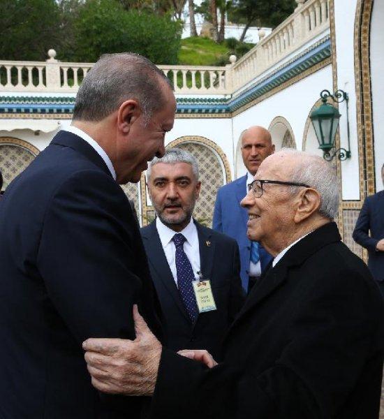 Cumhurbaşkanı Erdoğan'ın Tunus ziyareti