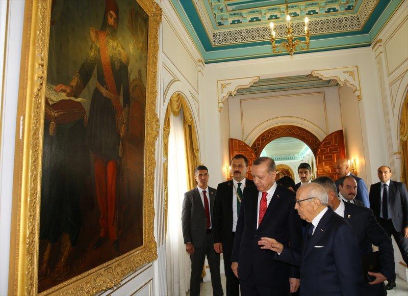 Cumhurbaşkanı Erdoğan'ın Tunus ziyareti