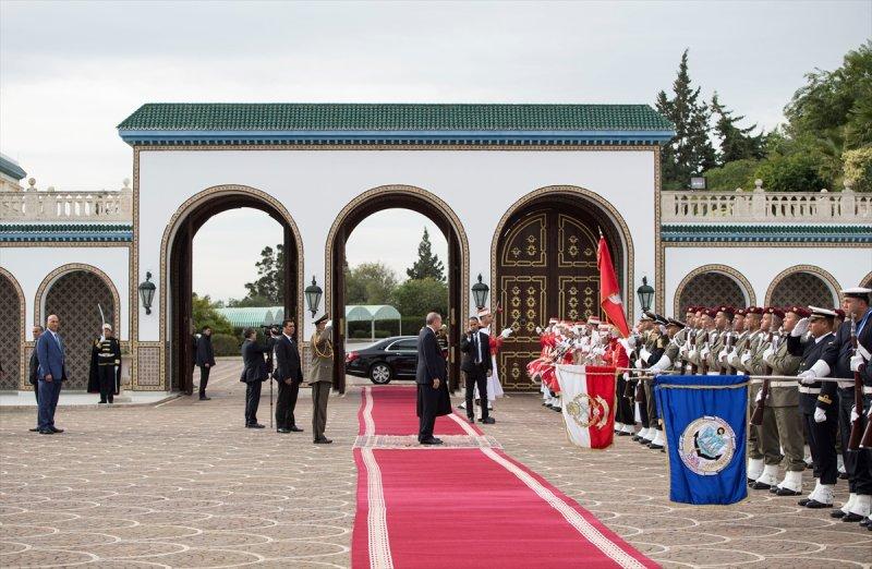 Cumhurbaşkanı Erdoğan'ın Tunus ziyareti