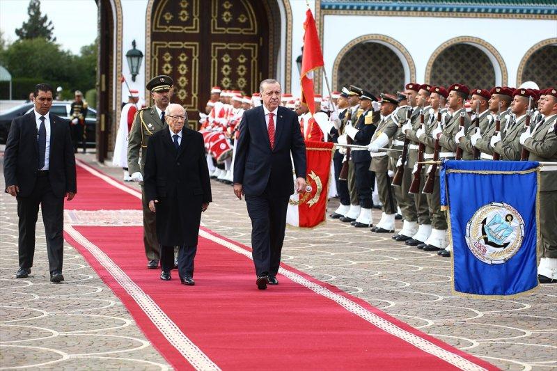 Cumhurbaşkanı Erdoğan'ın Tunus ziyareti
