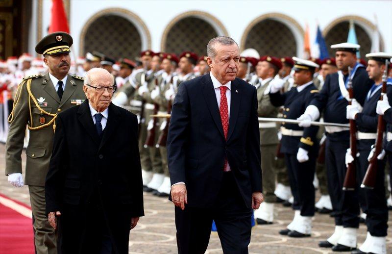 Cumhurbaşkanı Erdoğan'ın Tunus ziyareti