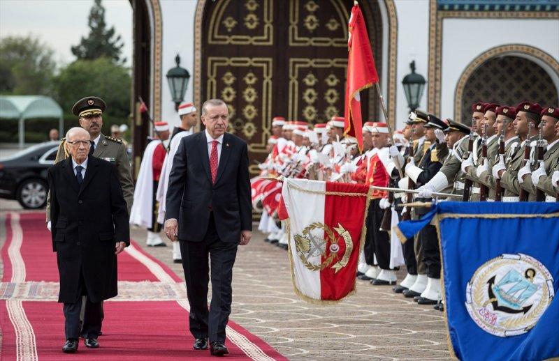 Cumhurbaşkanı Erdoğan'ın Tunus ziyareti