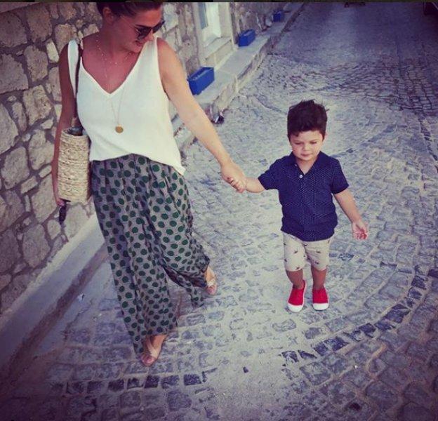 Pelin Karahan'ın oğlu Ali Demir 3 yaşında