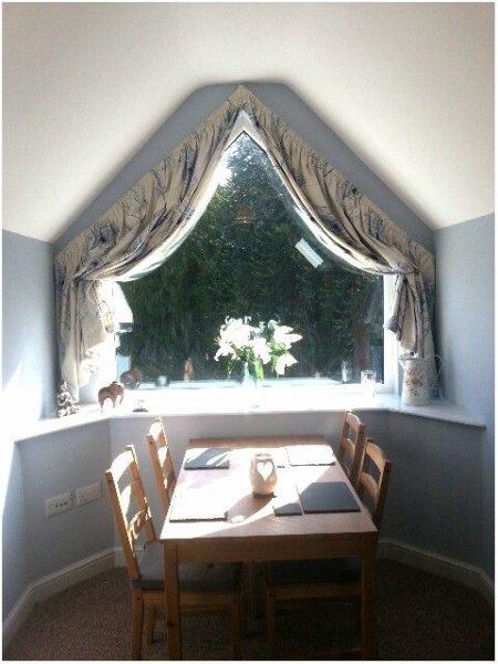 Eğimli pencereler için tasarlanmış perde modelleri 