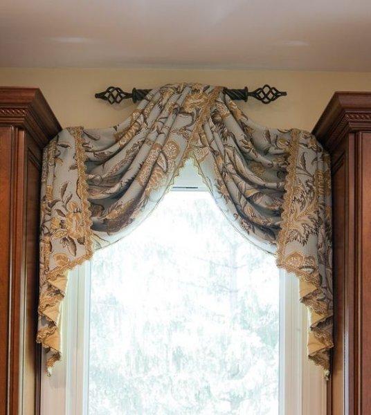 Eğimli pencereler için tasarlanmış perde modelleri 