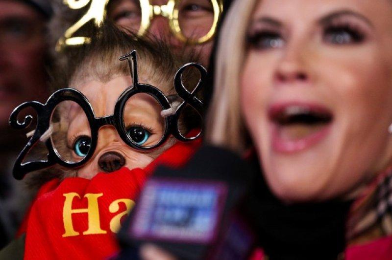 New Yorklular yeni yıla girdi