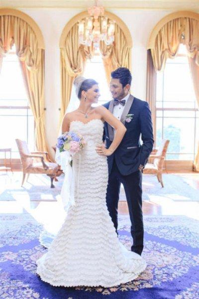 Ünlülerin düğün fotoğrafları