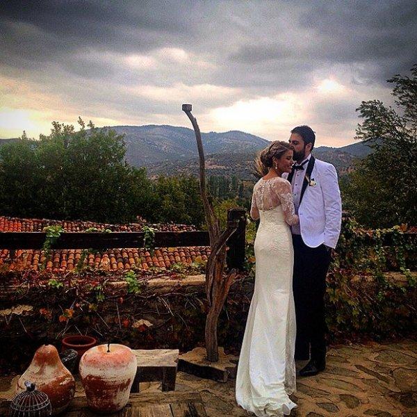 Ünlülerin düğün fotoğrafları