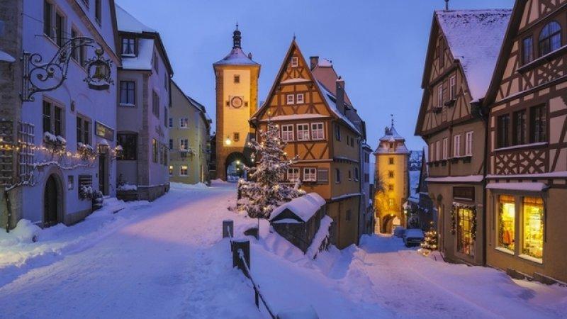 En güzel kış manzaraları 