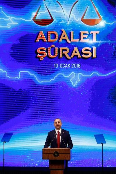 Cumhurbaşkanı Erdoğan Adalet Şurası'nda