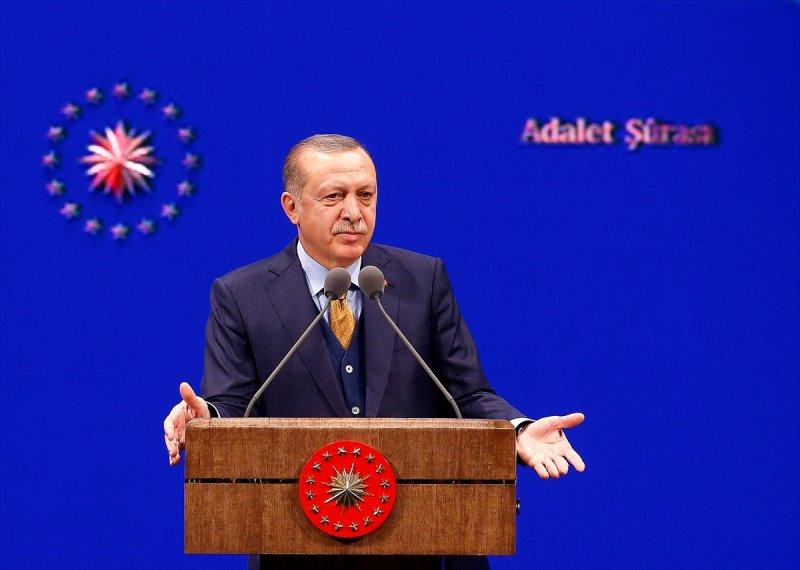 Cumhurbaşkanı Erdoğan Adalet Şurası'nda