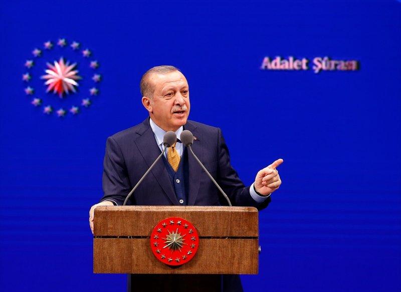 Cumhurbaşkanı Erdoğan Adalet Şurası'nda