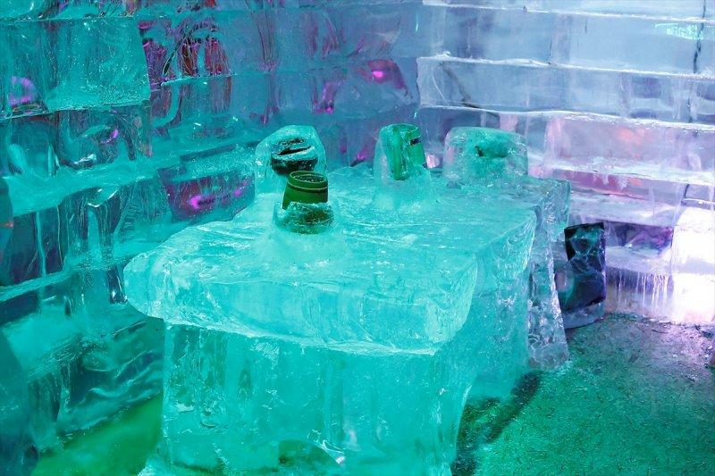 Moskova'da buzdan heykeller festivali 