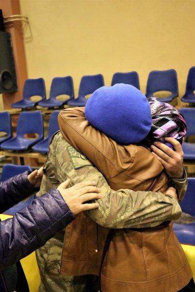 Eğridir'de 154 uzman erbaş daha mavi bere taktı 