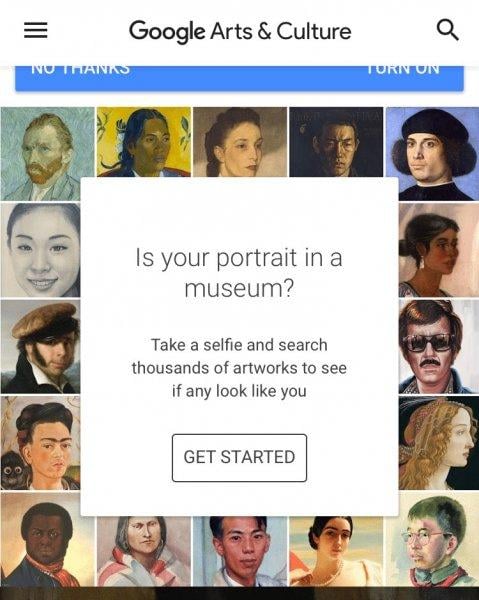 Google'dan müze ikizini bulan uygulama - Resim 1