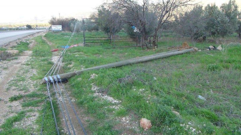 Mersin’de fırtına tırları devirdi ağaçları kökünden söktü