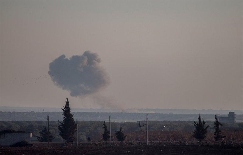 F-16'lar havadan ÖSO karadan Afrin'de